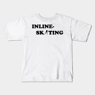 Inline skating Kids T-Shirt